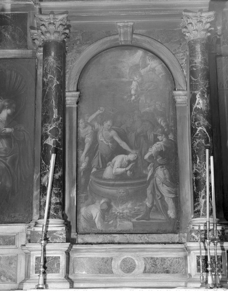 Martirio di Santa Cecilia - Chiesa di S. Nicola da Tolentino, Venezia